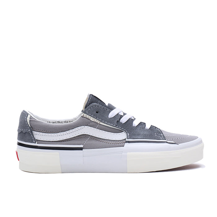 国内配送 VANS SK8-LOW RECONSTRUCT TRUE WHITE Vans Sk8 Low Reconstruct Shoes - white (true white)