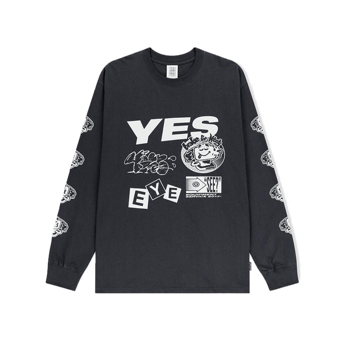 さらに100円引き◆YESEYESEE◆Y.E.S Monitor L/S Y.E.S Monitor L/S – Seek Indonesia