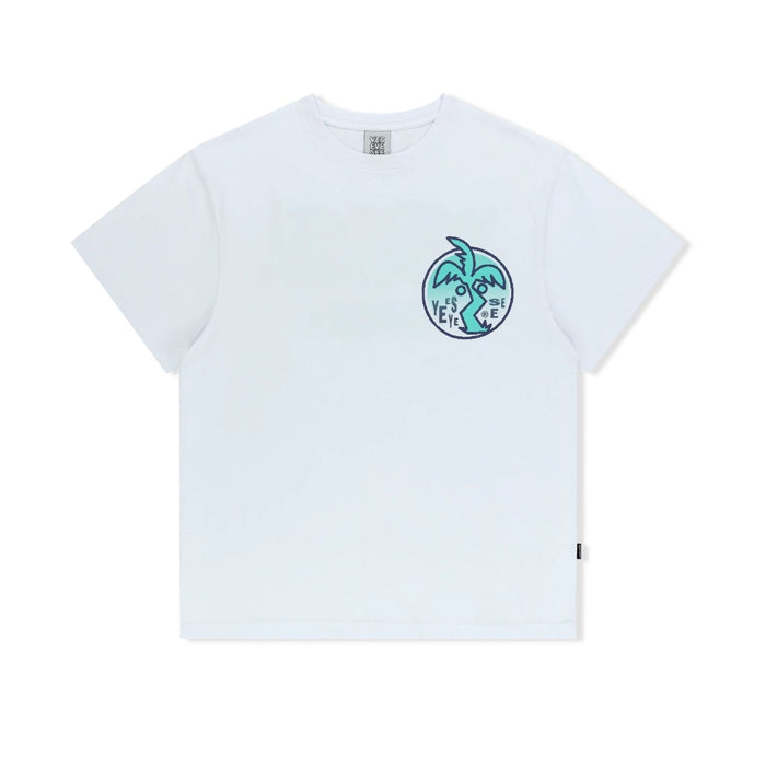 ★YESEYESEE★ YES Palm Tree Tee Orange YS251TTSST04ORG yeseyesee® :: Y.E.S Palm Tree Tee Orange