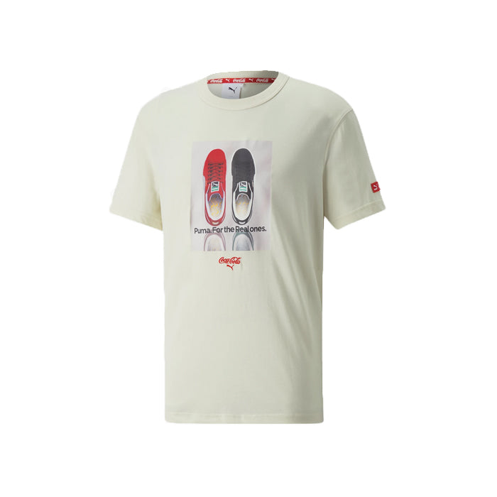 Coca-Cola X Fes VICK TEE（White） Verdy L Optical white Coca-Cola® print T-shirt - Buy Online | Terranova