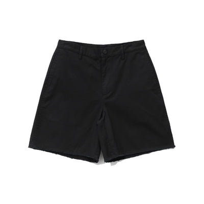 TWILL SKATE SHORT-BLACK