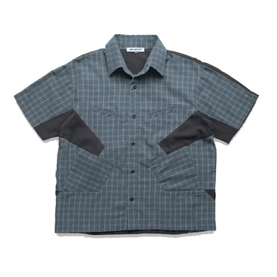 TAPER SHORT SLEEVE BUTTON UP