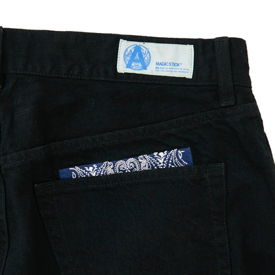 PLUTINUM TAB BAGGY JEANS