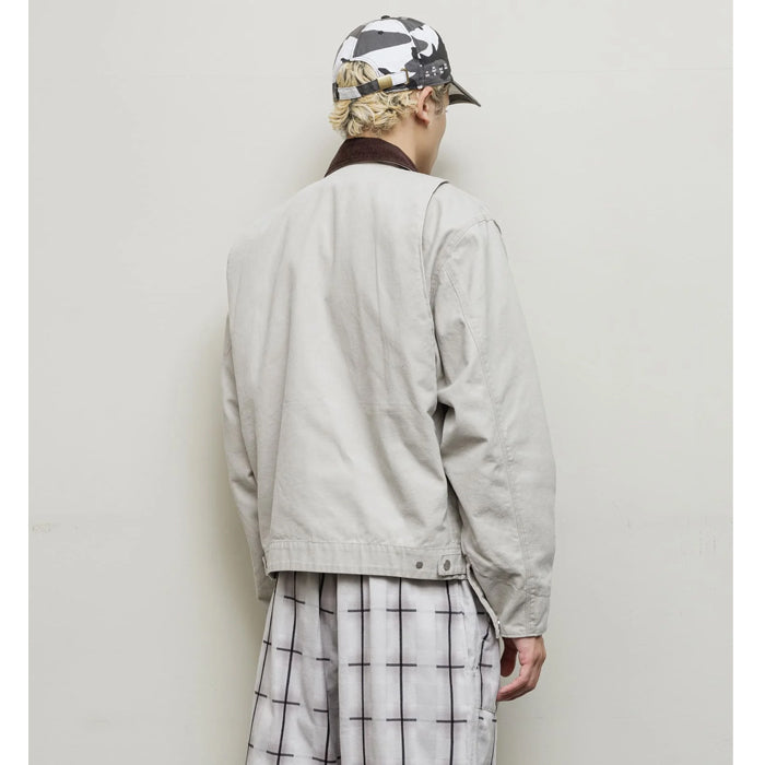 COTTON CANVAS STEALTH POCKET WORK JACKET