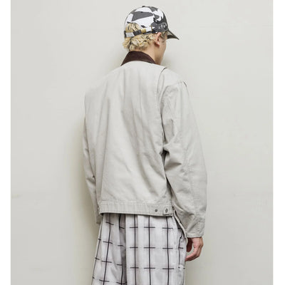 COTTON CANVAS STEALTH POCKET WORK JACKET