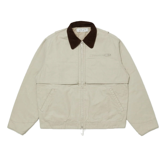 COTTON CANVAS STEALTH POCKET WORK JACKET