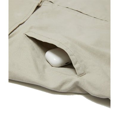 COTTON CANVAS STEALTH POCKET WORK JACKET