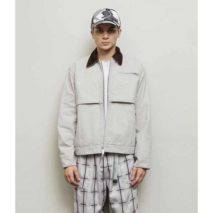 COTTON CANVAS STEALTH POCKET WORK JACKET