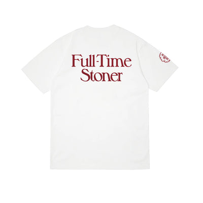 FULL-TIME STONER TEE WHITE