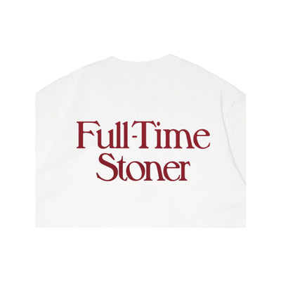 FULL-TIME STONER TEE WHITE