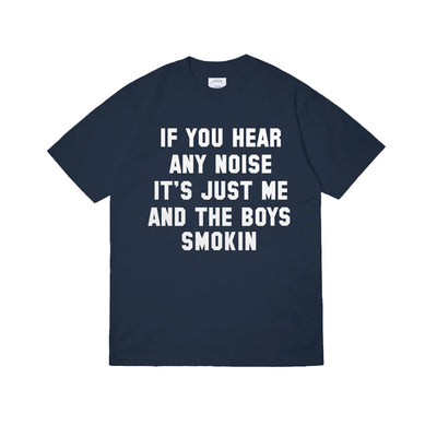 SMOKIN BOYS TEE NAVY