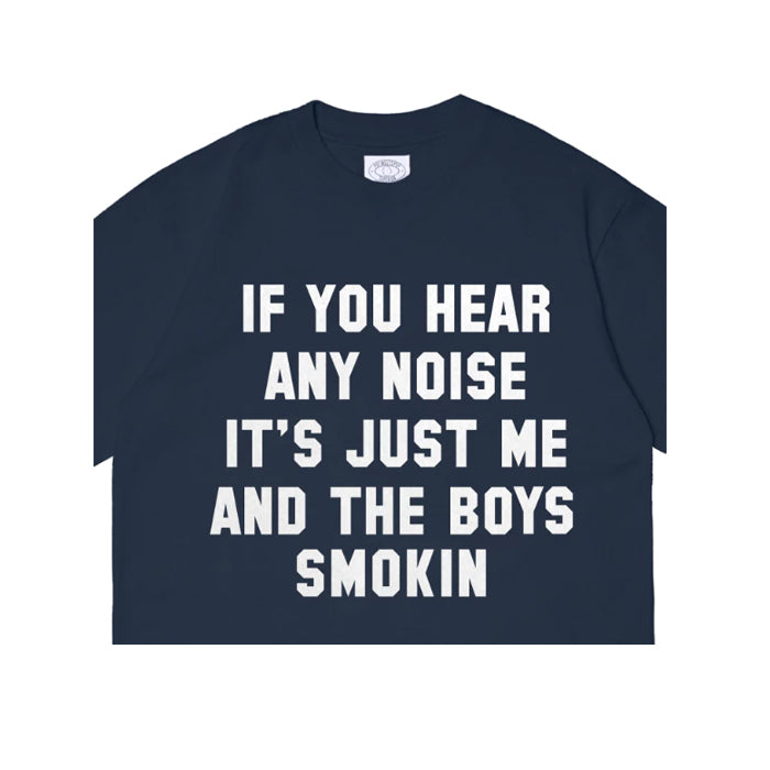 SMOKIN BOYS TEE NAVY