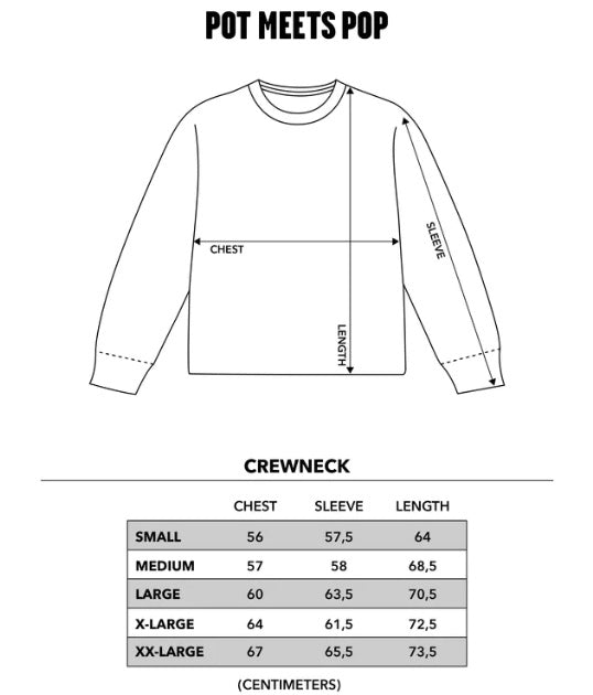 SMOKIN BOYS CREWNECK SWEATSHIRT BLACK