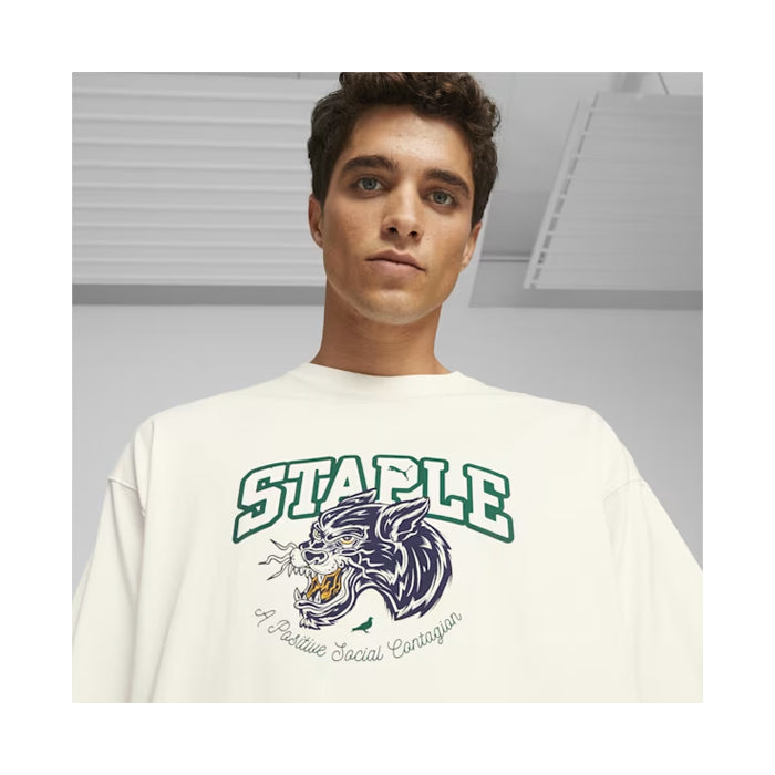 プレミア ポルノT Pumaコラボ 10周年 愛と青春 Tシャツ PUMA X STAPLE