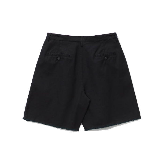 TWILL SKATE SHORT-BLACK