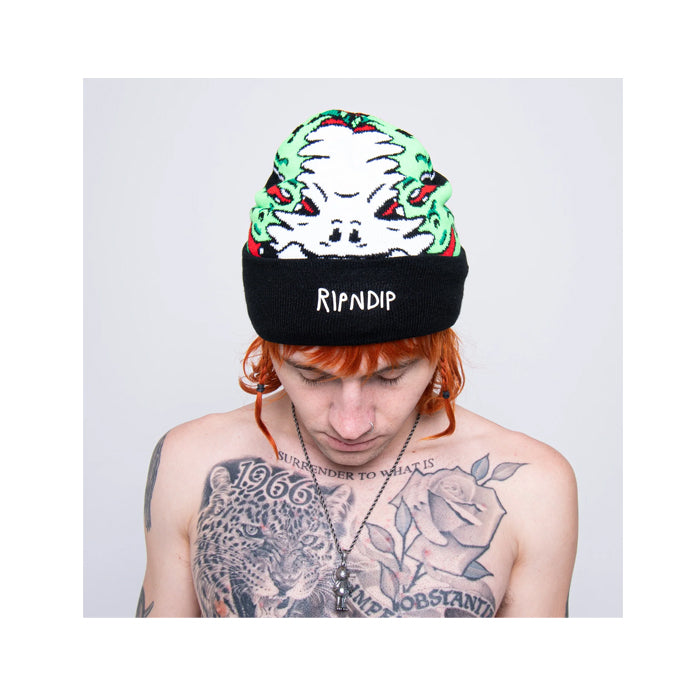 Skull Face Knit Beanie – Seek Indonesia