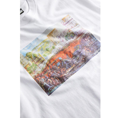 HOLLYWOOD BABYLON TEE-WHITE