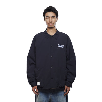 TRIBAL EMBROIDERY COACH JACKET