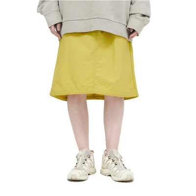Gramicci Nylon Packable Midi Skirt Grey