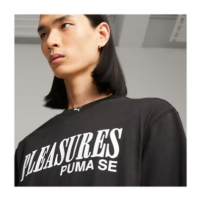 PUMA x PLEASURES Typo Tee PUMA Black