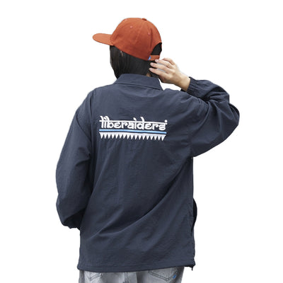 TRIBAL EMBROIDERY COACH JACKET