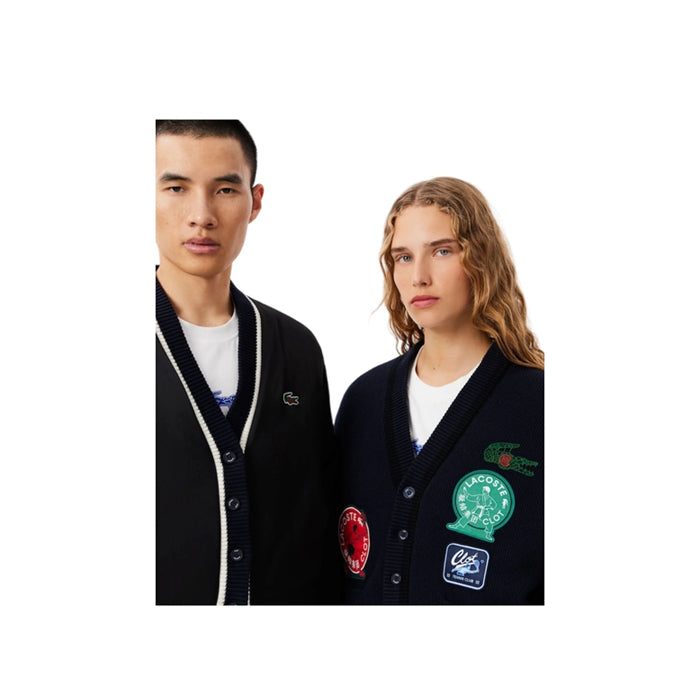 Unisex Lacoste x CLOT Cotton Cashmere Reversible Cardigan