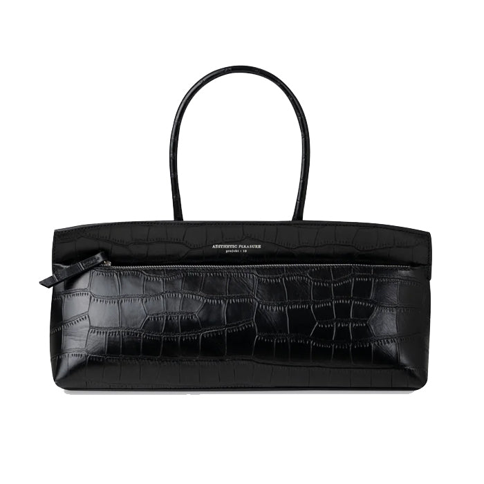 Ace Baguette Alligator Black