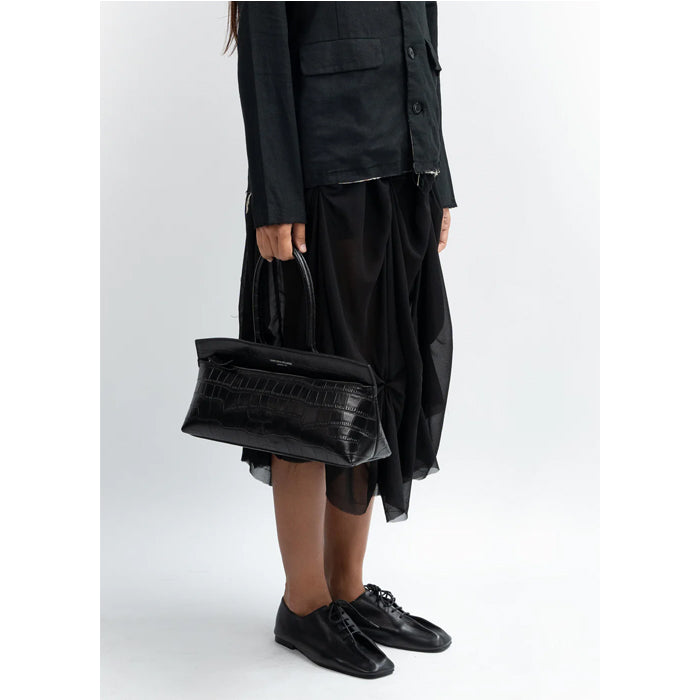 Ace Baguette Alligator Black