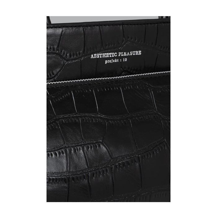 Ace Baguette Alligator Black
