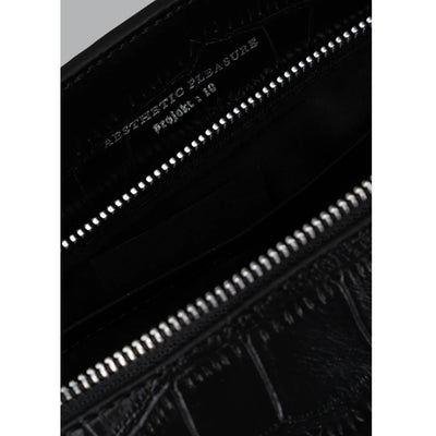 Ace Baguette Alligator Black