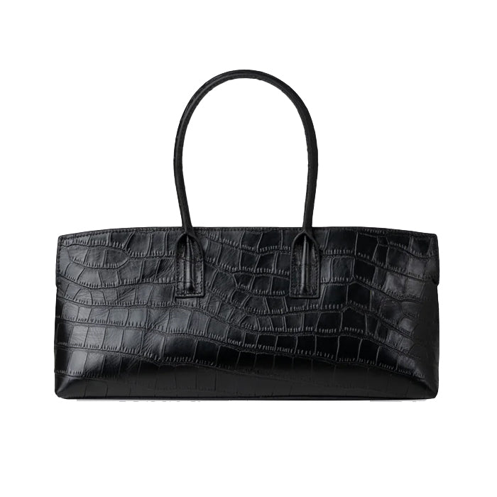 Ace Baguette Alligator Black