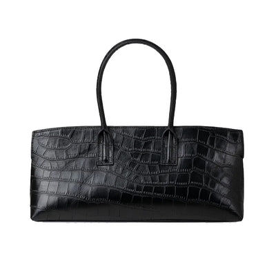 Ace Baguette Alligator Black