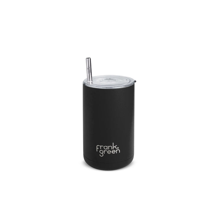 Iced Coffee Cup with Straw Midnight