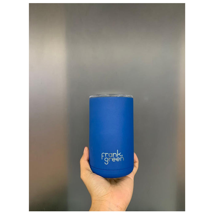 Iced Coffee Cup with Straw Deep Ocean