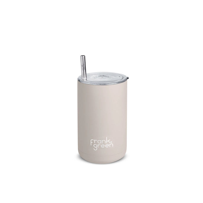 Iced Coffee Cup with Straw Moon Dust