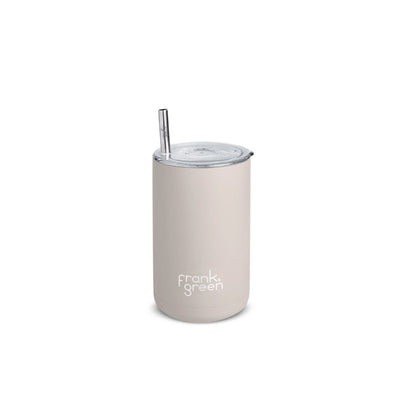 Iced Coffee Cup with Straw Moon Dust