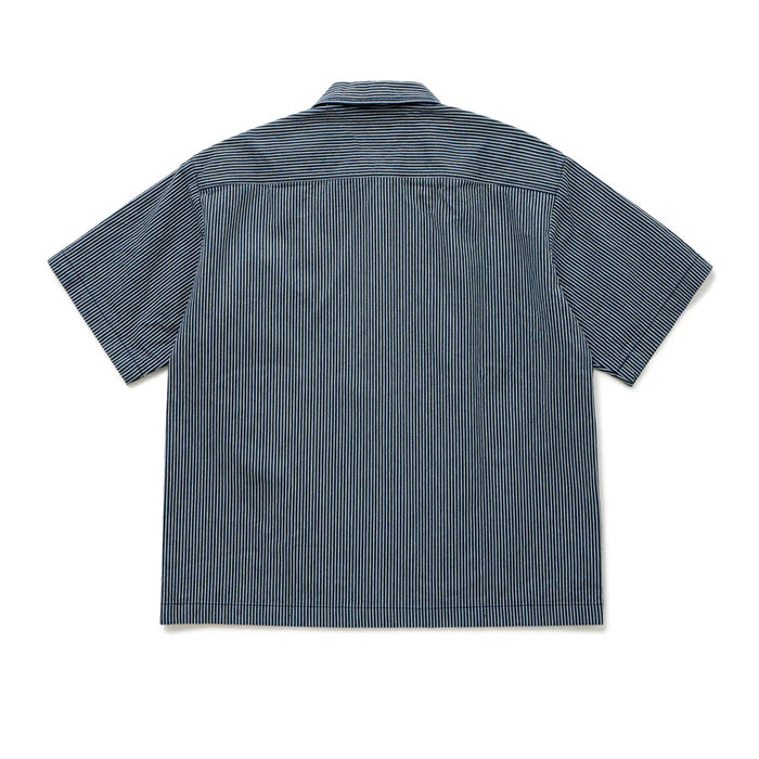 S/S ZIP UP SHIRT "GIBSON"