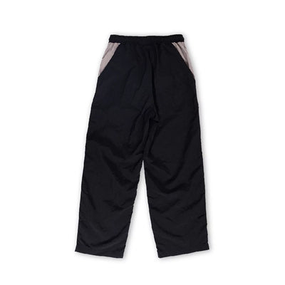 Black Grey Ecoarch-Nylon Easy Pants