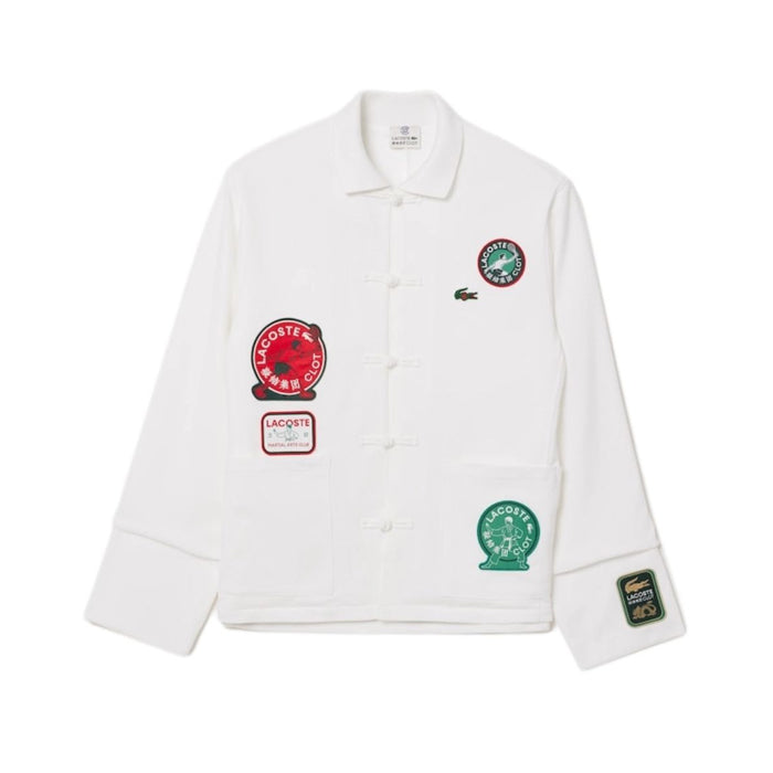 Unisex Lacoste x Clot Multi Badge Overshirt