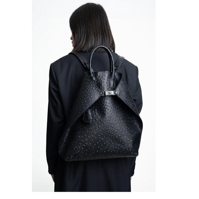 Closer Backpack Ostrich Black