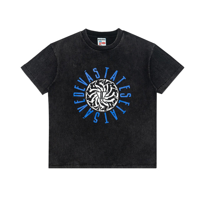 Buzzsaw Tee Washed Black