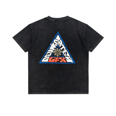 Buzzsaw Tee Washed Black