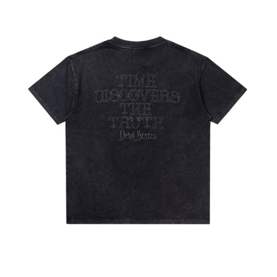 Veritas Tee Washed Black