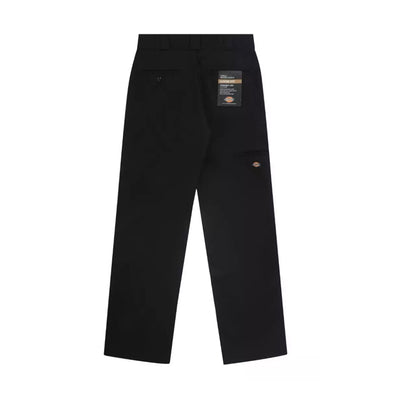 TWILL DOUBLE KNEE PANT (BLACK)
