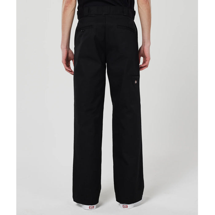 TWILL DOUBLE KNEE PANT (BLACK)