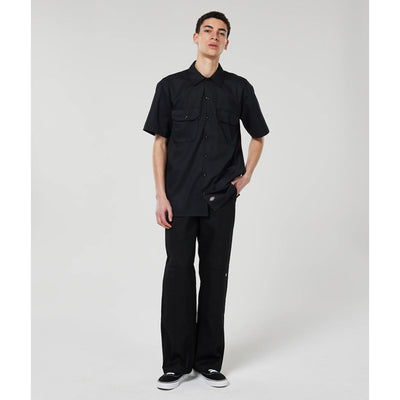 TWILL DOUBLE KNEE PANT (BLACK)