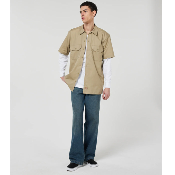 『TEN WORK SHIRT SS KHAKI L』 WORKSHIRTS SS (KHAKI) – Seek Indonesia