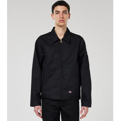 EISENHOWER JKT (UNLINED) (BLACK)