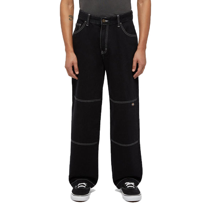 DICKIES - Double Knee Denim Pant (BLACK DENIM) – Seek Indonesia