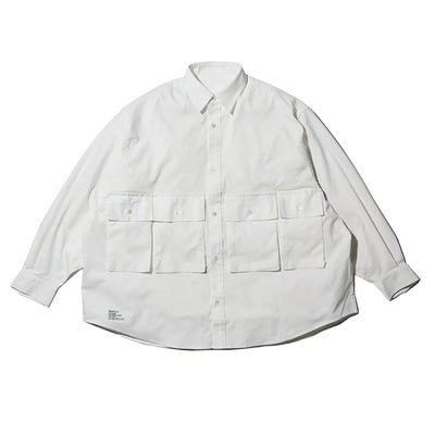 Dry Oxford Flap Pocket L/S Shirt